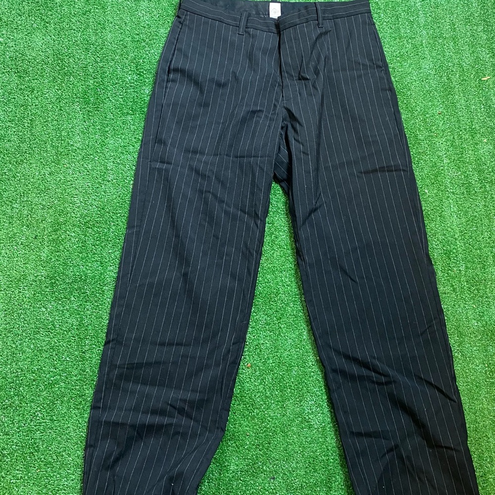 Gap Black And White Stripped Dress Pants